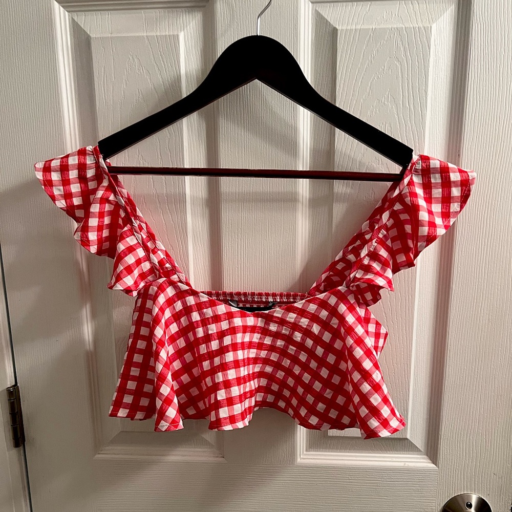 Zara crop top size small